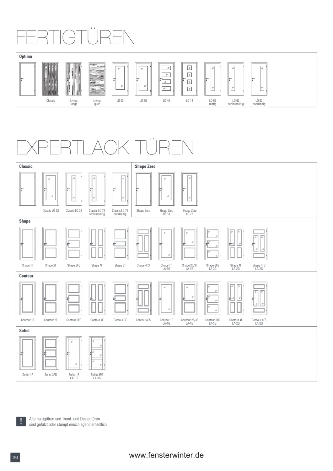 Winter Fenster & Türen 